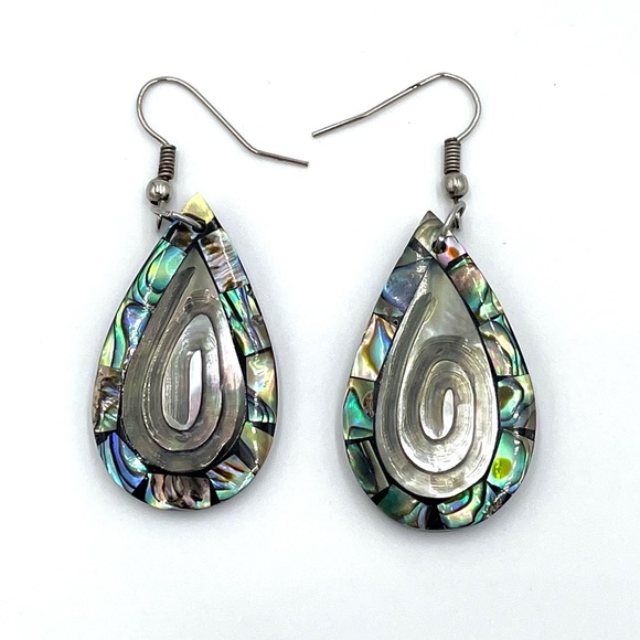 Jewelry - Abalone Dangle Earrings